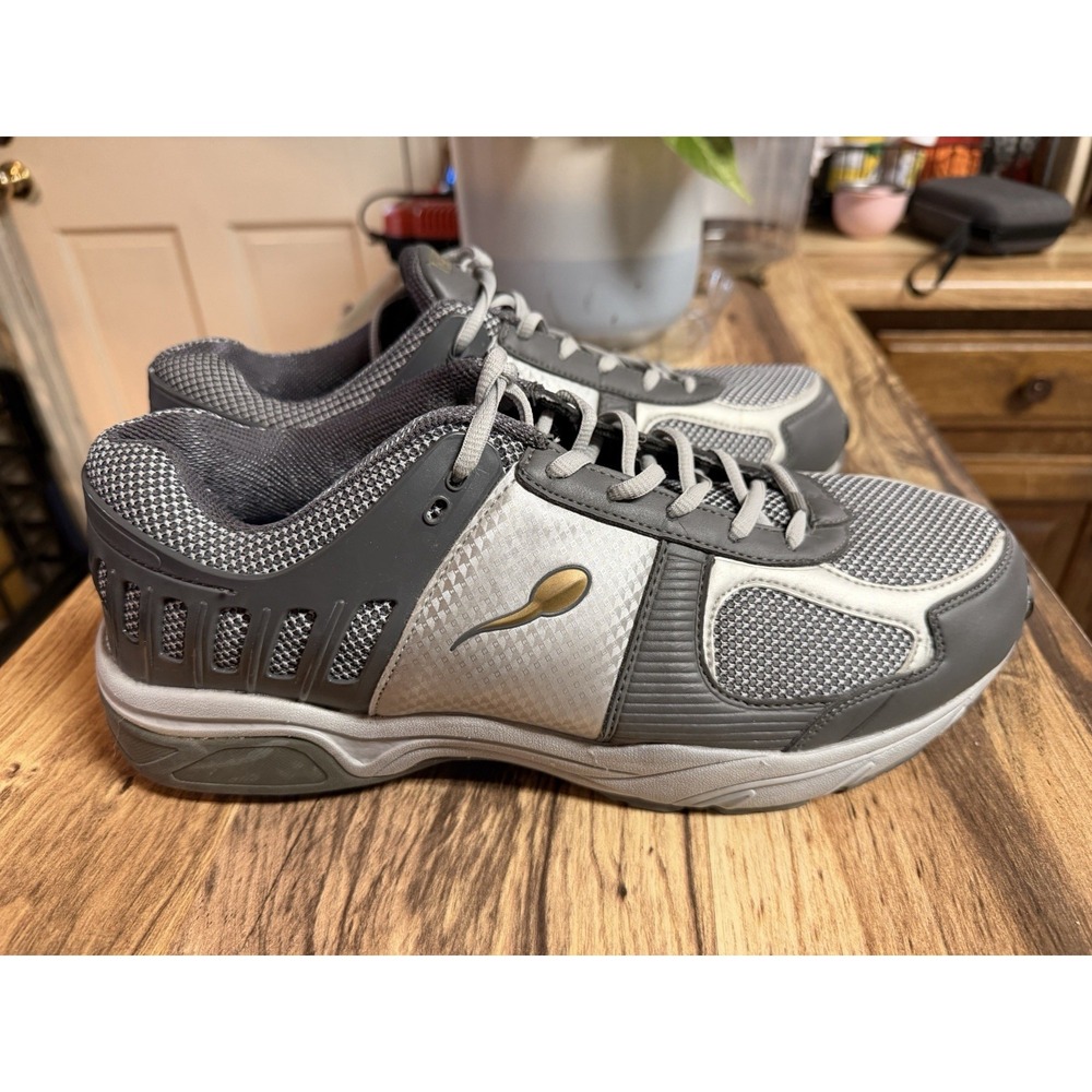 G-Defy Gravity Defyer Ion TB902M Men's Size 13 Grey VersoShock Spring Sperm Logo